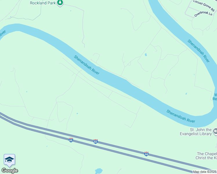 map of restaurants, bars, coffee shops, grocery stores, and more near 435 Avalon Drive in Front Royal