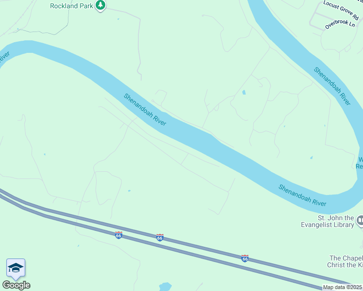 map of restaurants, bars, coffee shops, grocery stores, and more near 435 Avalon Drive in Front Royal
