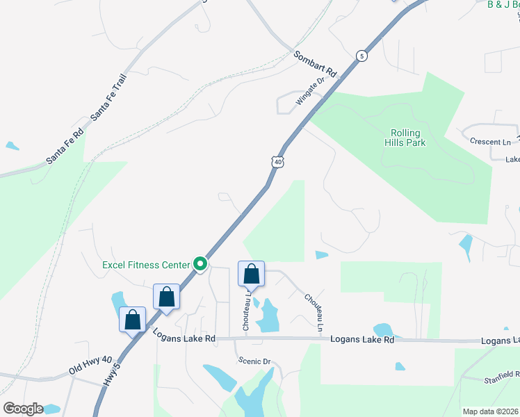 map of restaurants, bars, coffee shops, grocery stores, and more near 1300 West Ashley Road in Boonville