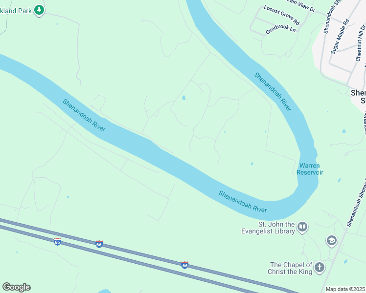 map of restaurants, bars, coffee shops, grocery stores, and more near 137 Pineview Drive in Front Royal