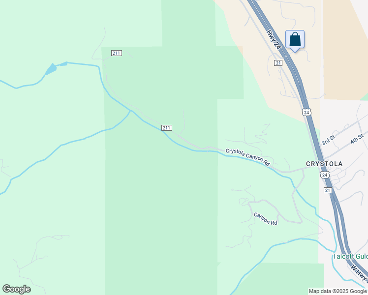 map of restaurants, bars, coffee shops, grocery stores, and more near 498 Crystola Canyon Road in Woodland Park