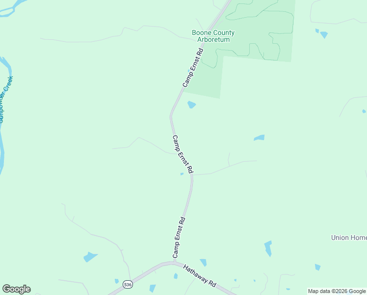 map of restaurants, bars, coffee shops, grocery stores, and more near 9546 Camp Ernst Road in Union