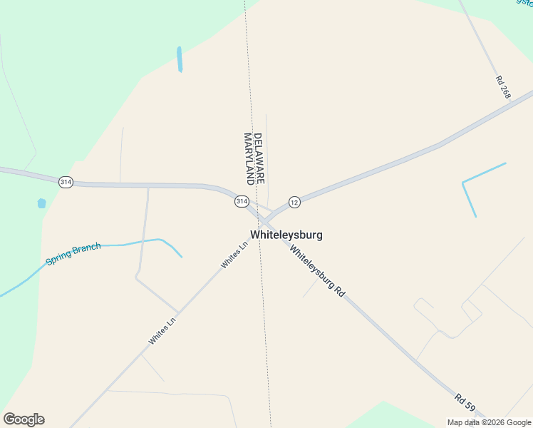 map of restaurants, bars, coffee shops, grocery stores, and more near 227 Burnite Mill Road in Harrington