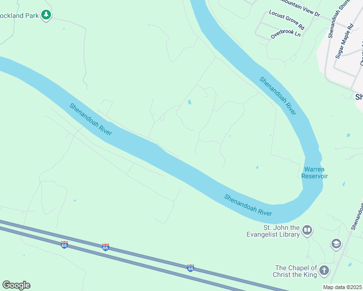 map of restaurants, bars, coffee shops, grocery stores, and more near 130 Pineview Drive in Front Royal