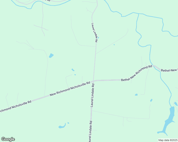 map of restaurants, bars, coffee shops, grocery stores, and more near 2557 Laurel Lindale Rd in New Richmond