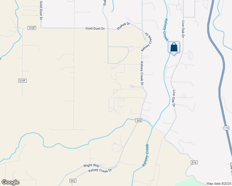 map of restaurants, bars, coffee shops, grocery stores, and more near 6675 Kelsey Creek Drive in Kelseyville