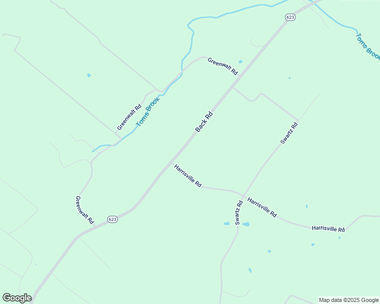 map of restaurants, bars, coffee shops, grocery stores, and more near 10128 Back Road in Maurertown