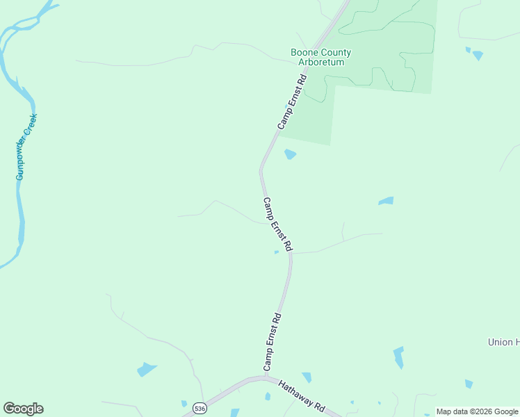 map of restaurants, bars, coffee shops, grocery stores, and more near 9546 Camp Ernst Road in Union