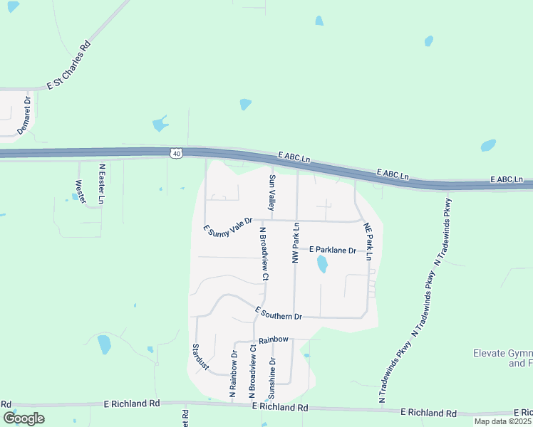map of restaurants, bars, coffee shops, grocery stores, and more near 801 Sun Valley in Columbia