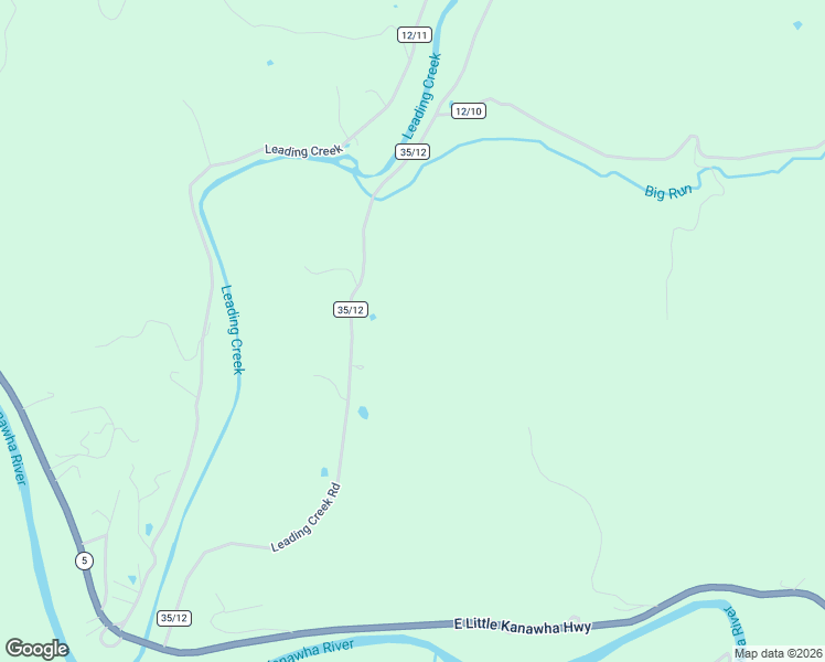 map of restaurants, bars, coffee shops, grocery stores, and more near 824 Lower Leading Creek Road in Glenville