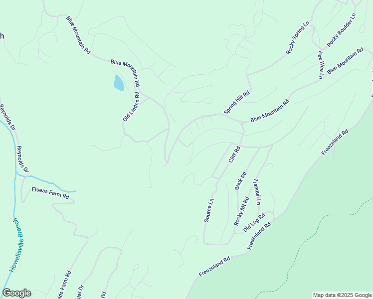 map of restaurants, bars, coffee shops, grocery stores, and more near 3910 Blue Mountain Road in Front Royal
