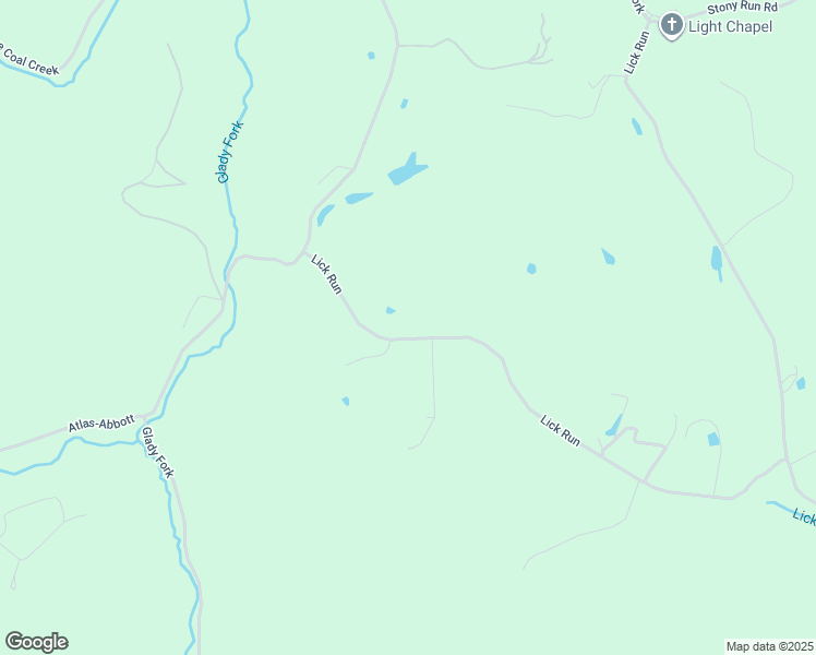 map of restaurants, bars, coffee shops, grocery stores, and more near 1734 Lick Run in Buckhannon