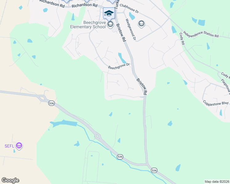 map of restaurants, bars, coffee shops, grocery stores, and more near 4822 Wildwood Drive in Independence