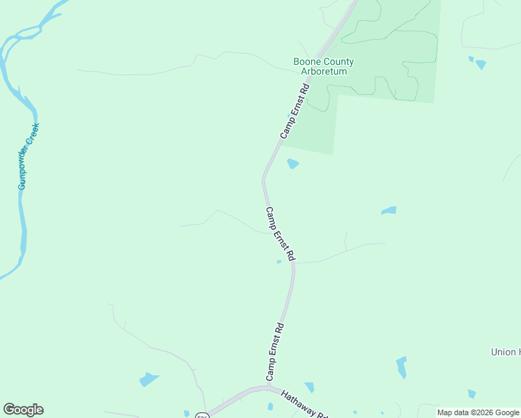 map of restaurants, bars, coffee shops, grocery stores, and more near 9515 Camp Ernst Road in Union