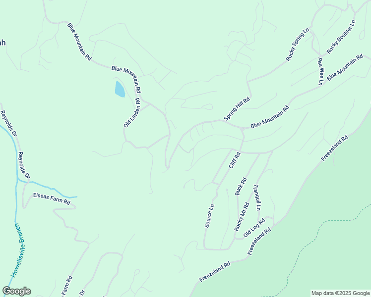 map of restaurants, bars, coffee shops, grocery stores, and more near 3910 Blue Mountain Road in Front Royal