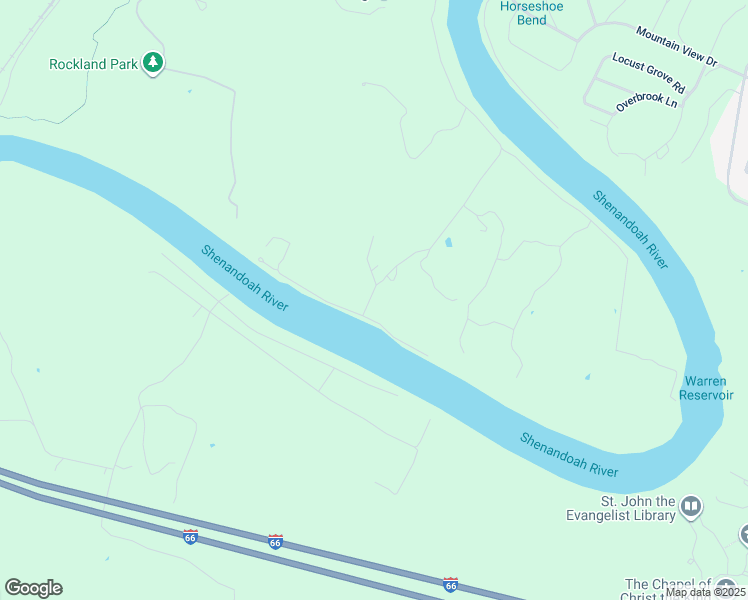 map of restaurants, bars, coffee shops, grocery stores, and more near 473 Old Dam Road in Front Royal