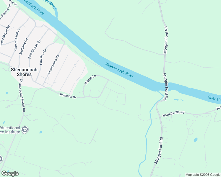 map of restaurants, bars, coffee shops, grocery stores, and more near 716 Rollason Drive in Front Royal