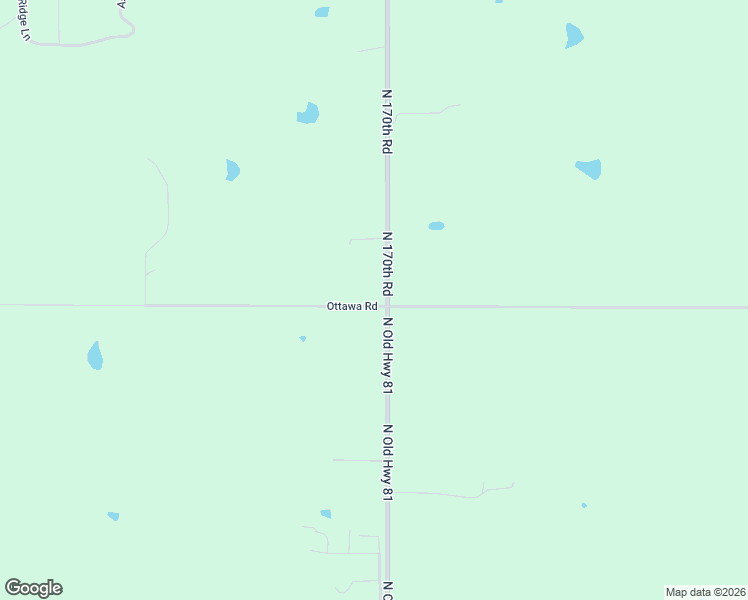 map of restaurants, bars, coffee shops, grocery stores, and more near 1693 Ottawa Road in Salina