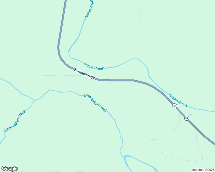 map of restaurants, bars, coffee shops, grocery stores, and more near 13362 East State Road 54 in Springville