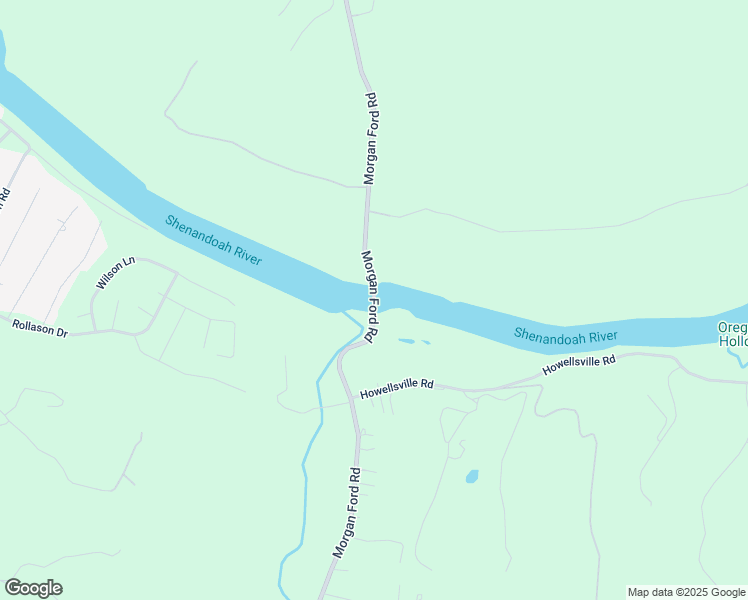 map of restaurants, bars, coffee shops, grocery stores, and more near Morgan Ford Road in Front Royal