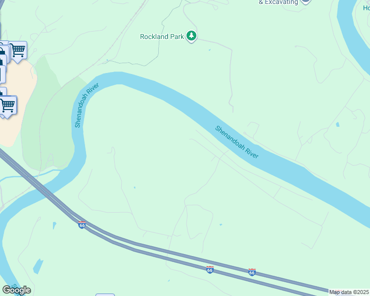 map of restaurants, bars, coffee shops, grocery stores, and more near 8 Harris Drive in Front Royal
