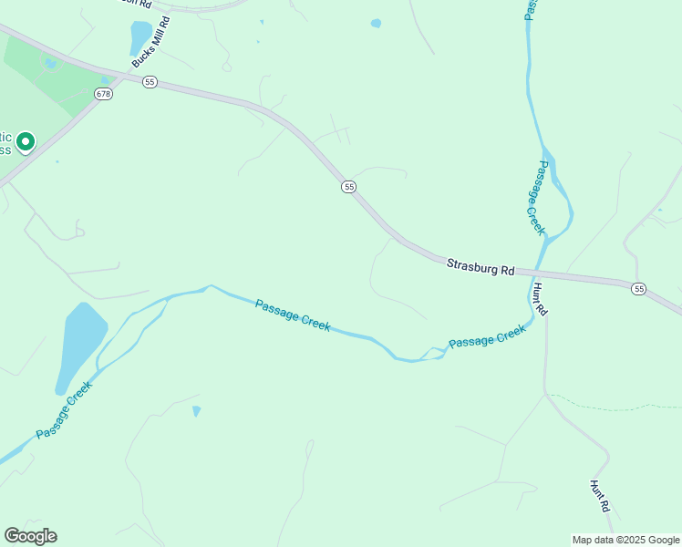 map of restaurants, bars, coffee shops, grocery stores, and more near 3931 Strasburg Road in Strasburg