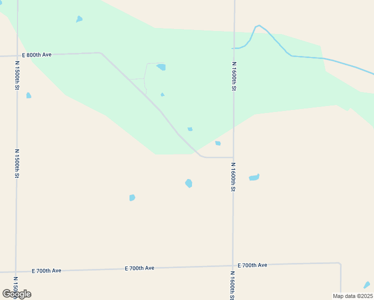 map of restaurants, bars, coffee shops, grocery stores, and more near 7272 East 750th Avenue in Newton