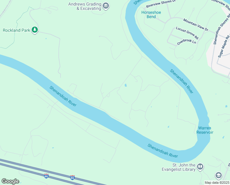 map of restaurants, bars, coffee shops, grocery stores, and more near 48 Pineview Drive in Front Royal