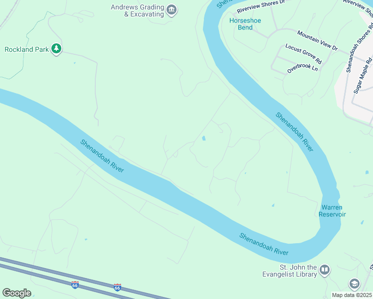 map of restaurants, bars, coffee shops, grocery stores, and more near 48 Pineview Drive in Front Royal