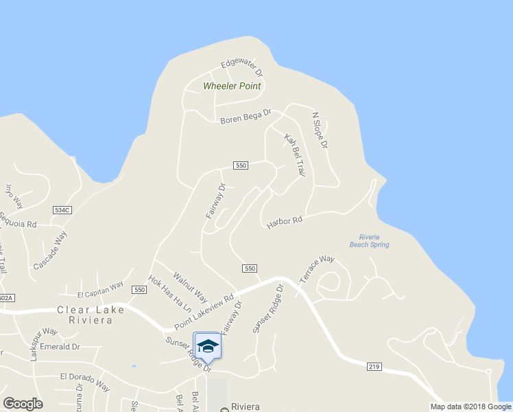map of restaurants, bars, coffee shops, grocery stores, and more near 4635 Hawaina Way in Kelseyville