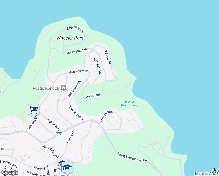map of restaurants, bars, coffee shops, grocery stores, and more near 10842 Harbor Road in Kelseyville