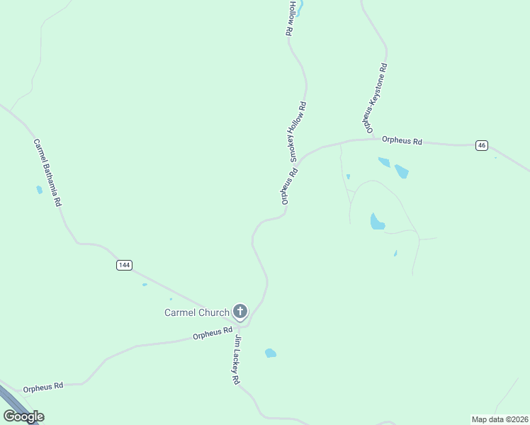 map of restaurants, bars, coffee shops, grocery stores, and more near 1510 Orpheus Road in Centerville