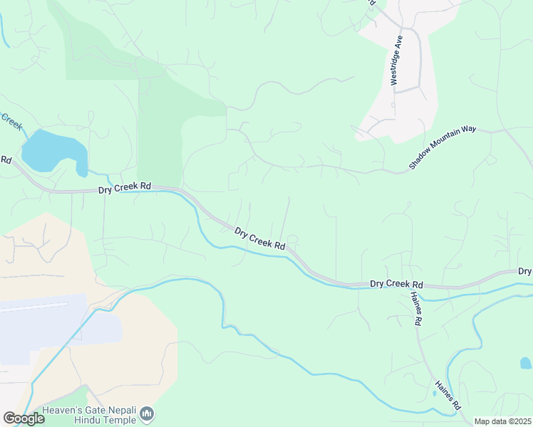 map of restaurants, bars, coffee shops, grocery stores, and more near 13925 Dry Creek Road in Auburn