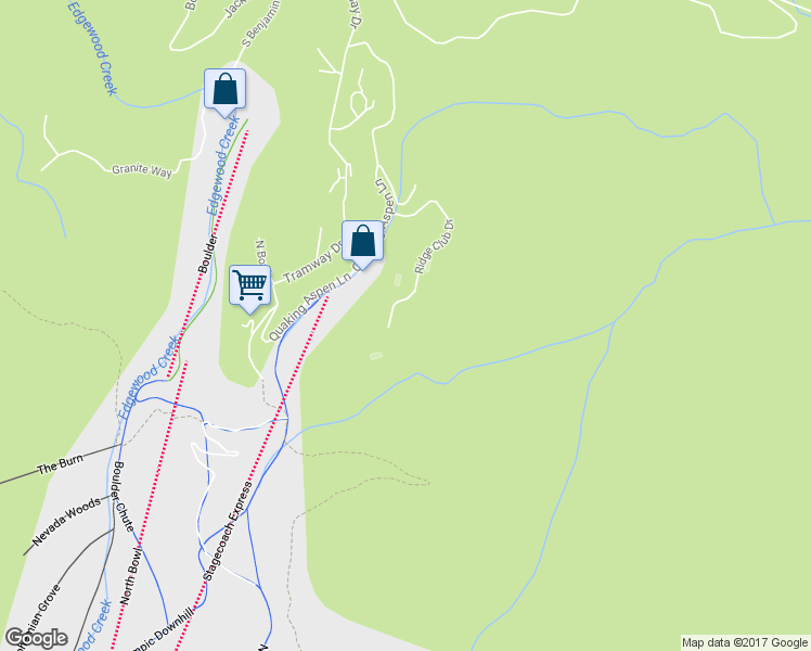 map of restaurants, bars, coffee shops, grocery stores, and more near 427 Ridge Club Drive in Stateline