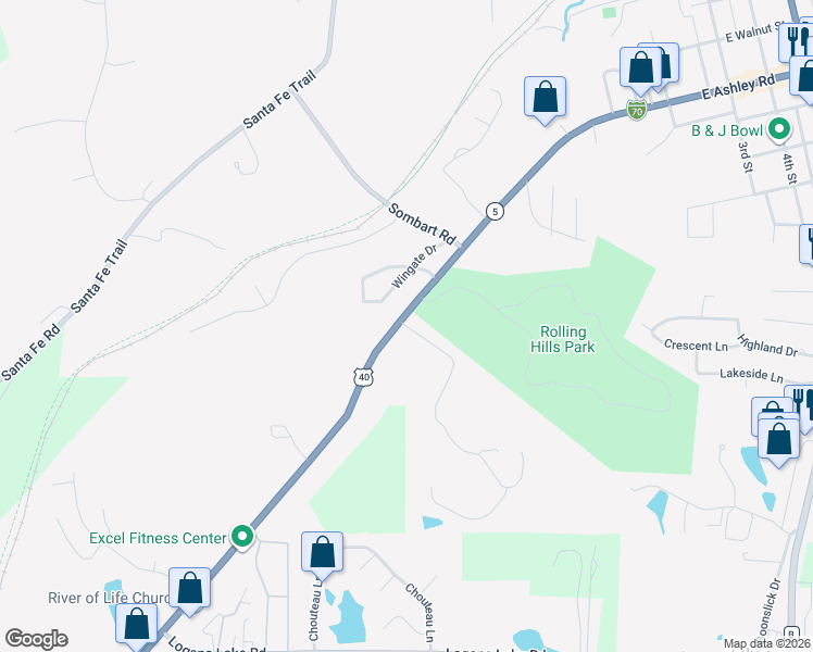 map of restaurants, bars, coffee shops, grocery stores, and more near in Boonville