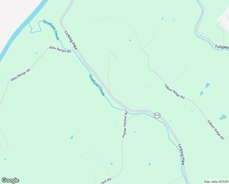 map of restaurants, bars, coffee shops, grocery stores, and more near 8631 Licking Pike in Alexandria