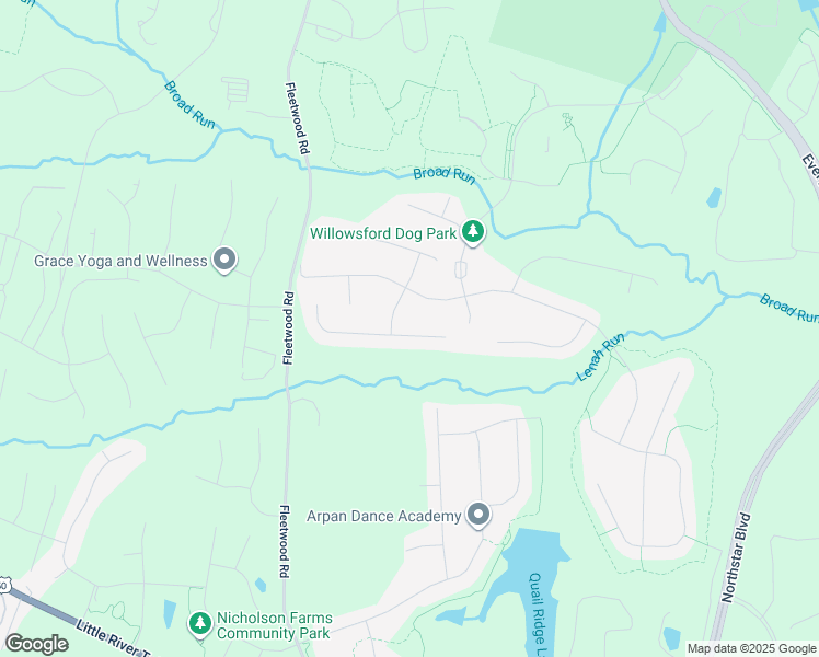 map of restaurants, bars, coffee shops, grocery stores, and more near 41630 White Yarrow Court in Ashburn