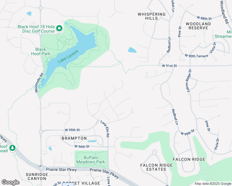 map of restaurants, bars, coffee shops, grocery stores, and more near 9231 Brownridge Street in Lenexa