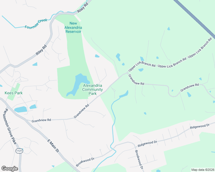 map of restaurants, bars, coffee shops, grocery stores, and more near 1850 Grandview Road in Alexandria