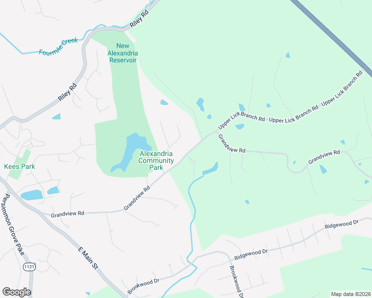 map of restaurants, bars, coffee shops, grocery stores, and more near 1850 Grandview Road in Alexandria