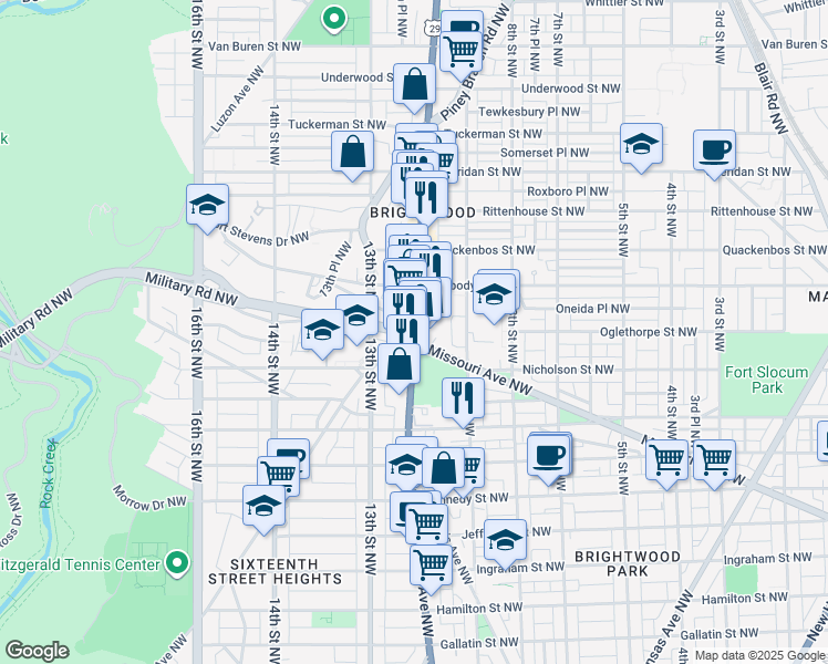 Ave NW & Missouri Ave NW, Washington, DC DC Walk Score