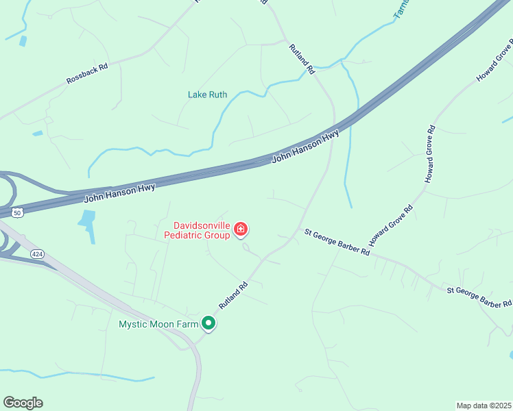 map of restaurants, bars, coffee shops, grocery stores, and more near 1118 Quince Apple Place in Davidsonville
