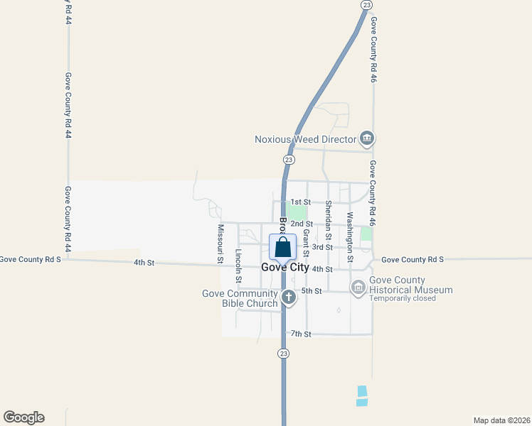 map of restaurants, bars, coffee shops, grocery stores, and more near 318 Lincoln Street in Gove City