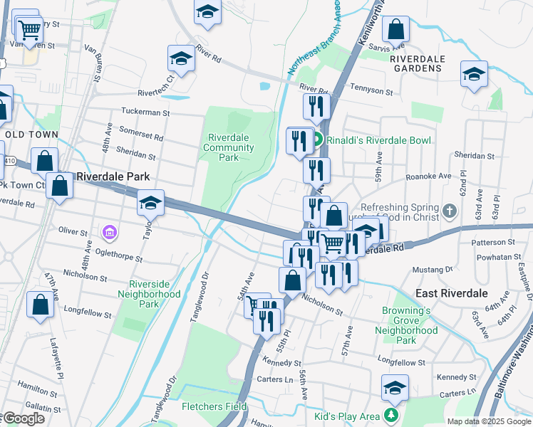 6122 54th Avenue, Riverdale Park MD Walk Score