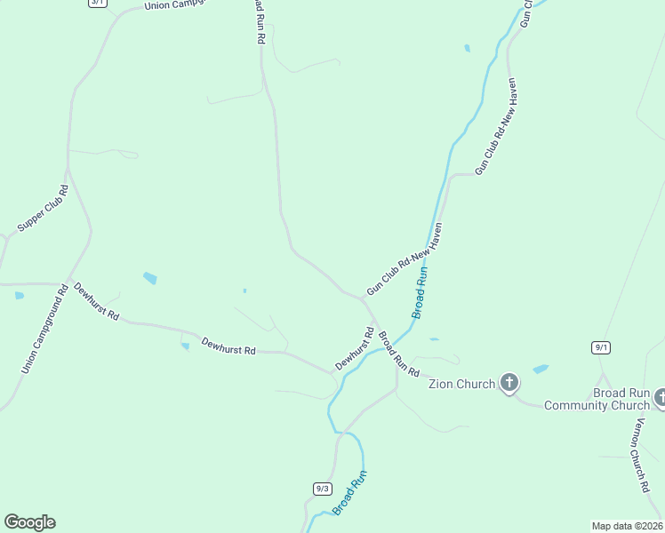 map of restaurants, bars, coffee shops, grocery stores, and more near 4970 Broad Run Road in Letart