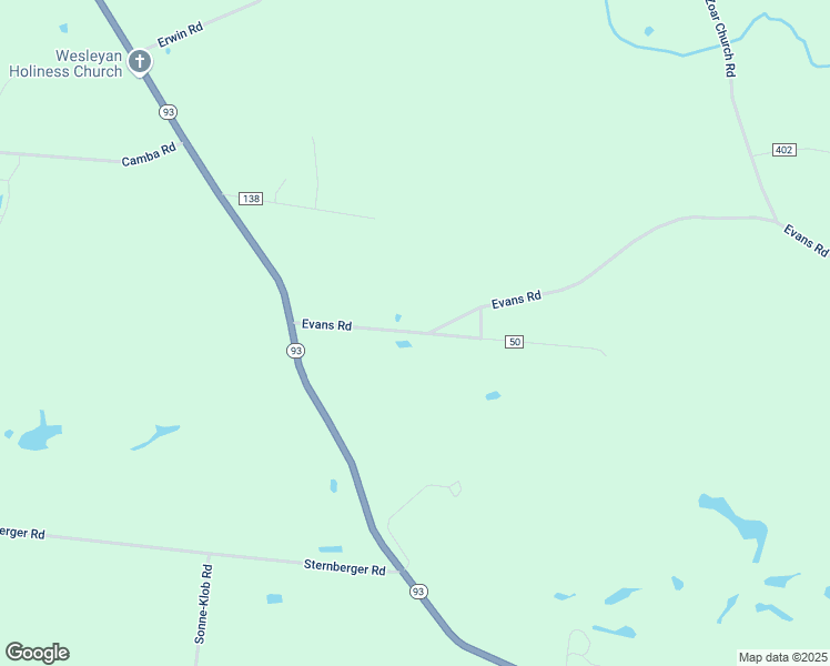 map of restaurants, bars, coffee shops, grocery stores, and more near 283 Evans Road in Jackson