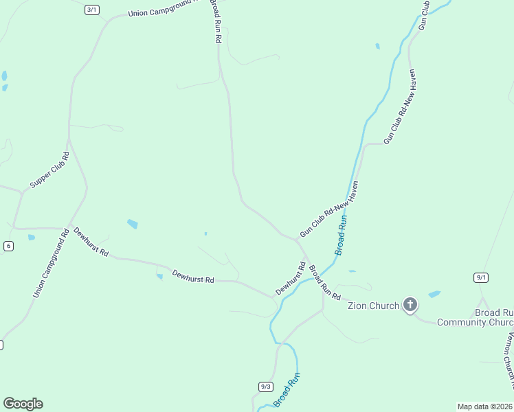 map of restaurants, bars, coffee shops, grocery stores, and more near 4970 Broad Run Road in Letart