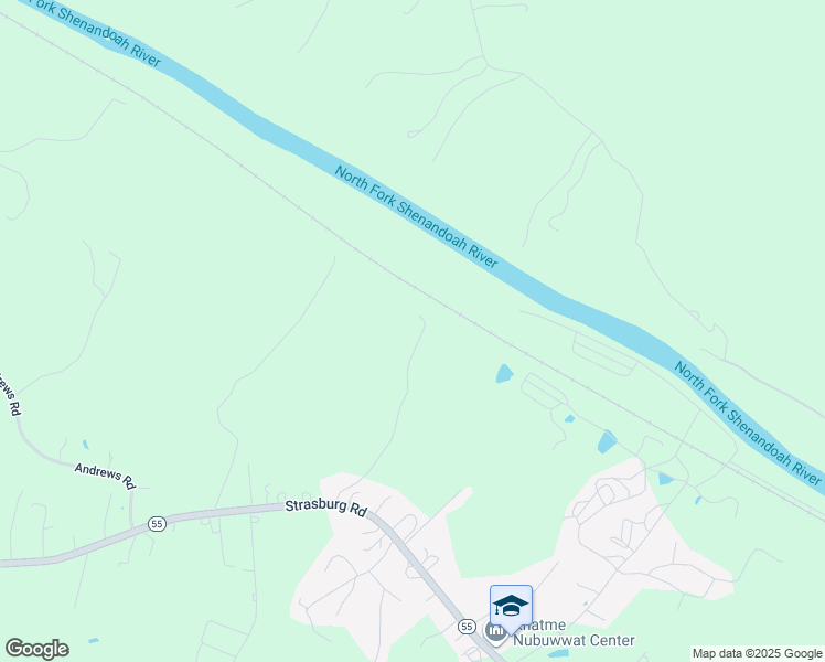 map of restaurants, bars, coffee shops, grocery stores, and more near 460 River Manor Drive in Front Royal