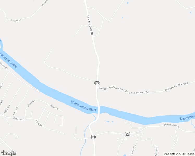 map of restaurants, bars, coffee shops, grocery stores, and more near 1711 Morgan Ford Road in Front Royal