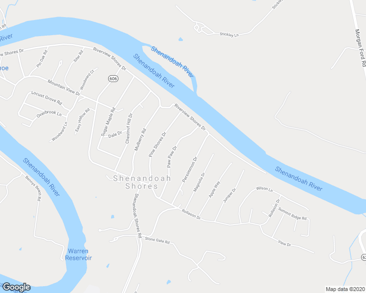 map of restaurants, bars, coffee shops, grocery stores, and more near 276 Paw Paw Drive in Front Royal